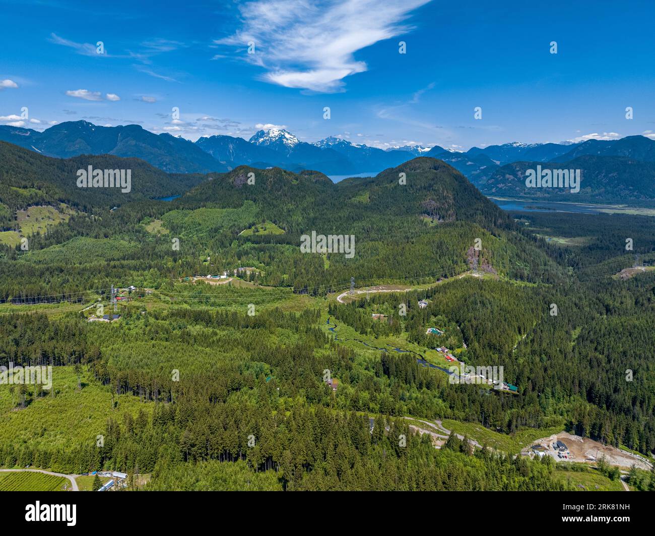 Breathtaking aerial view valley featuring hi-res stock photography and ...