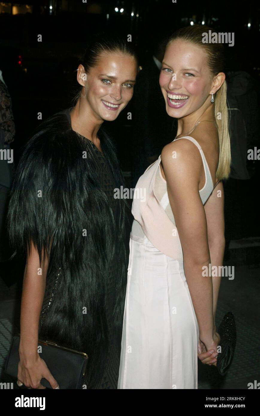 dpa) - Model Carmen Kass from Estonia presents the collection by Gucci  during the Pret-a-Porter shows in Paris, 1 March 2003 Stock Photo - Alamy