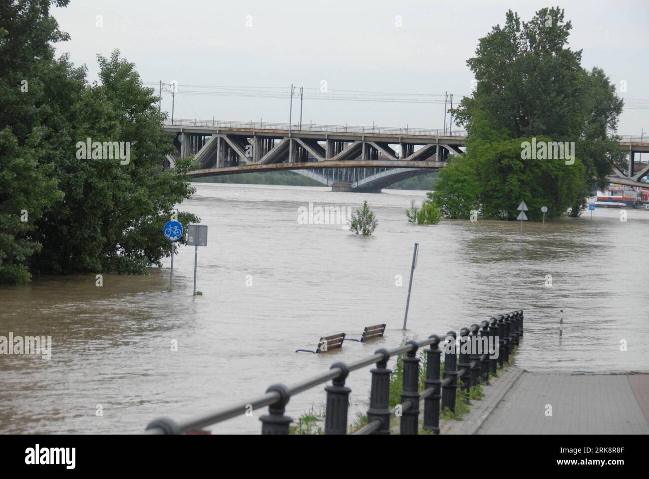 Weichel Rivier Flut weichsel hi-res stock photography and images - Alamy