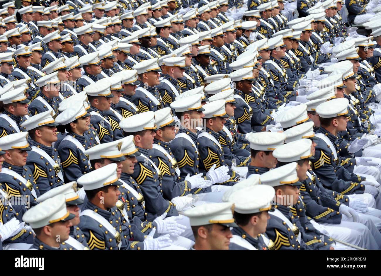 West point military graduation ceremony hi-res stock photography and ...