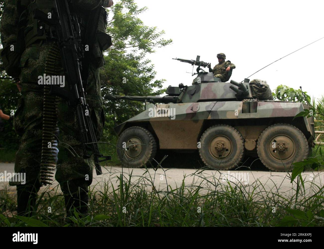 Security armed stand guard on hi-res stock photography and