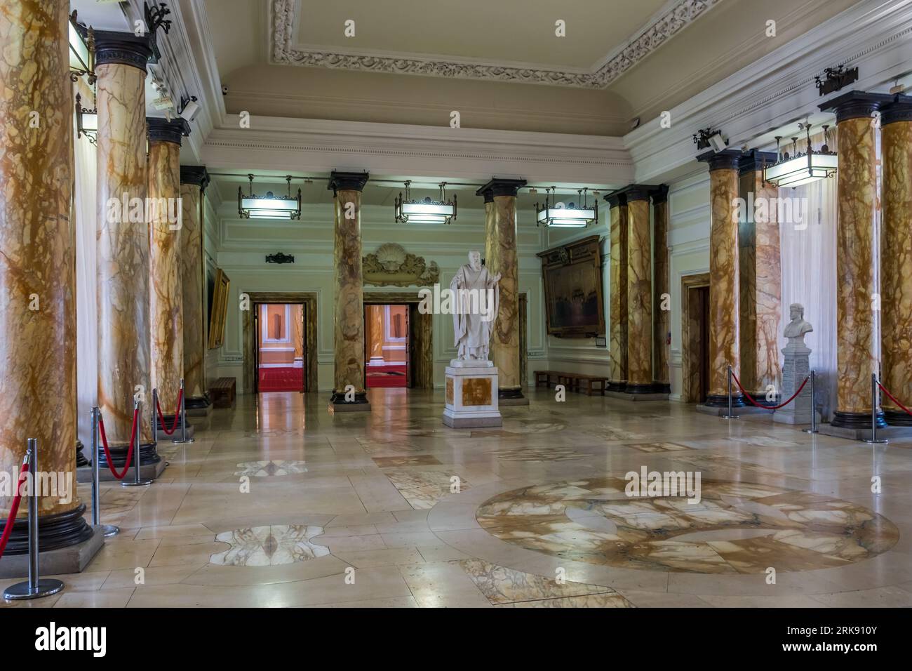 The Marble Hall, Cardiff City Hall, Grade I listed building in Cathays
