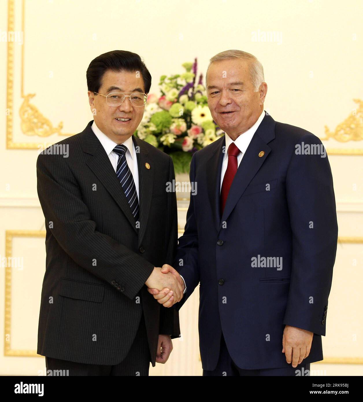 Chinese president hu jintao president hi-res stock photography and