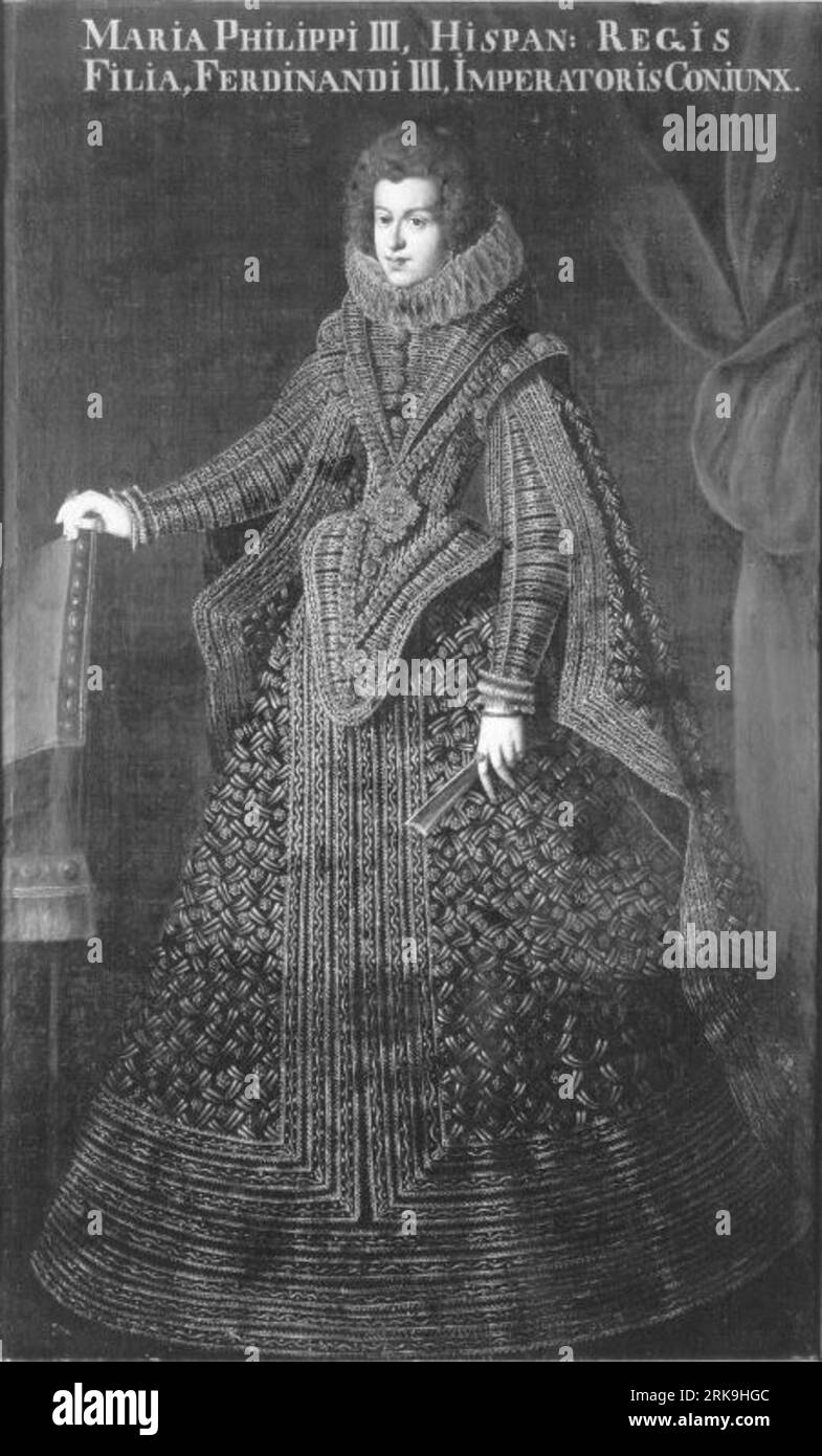 Infantin Maria von Spanien (?) 17th century by Bartolomé González y
