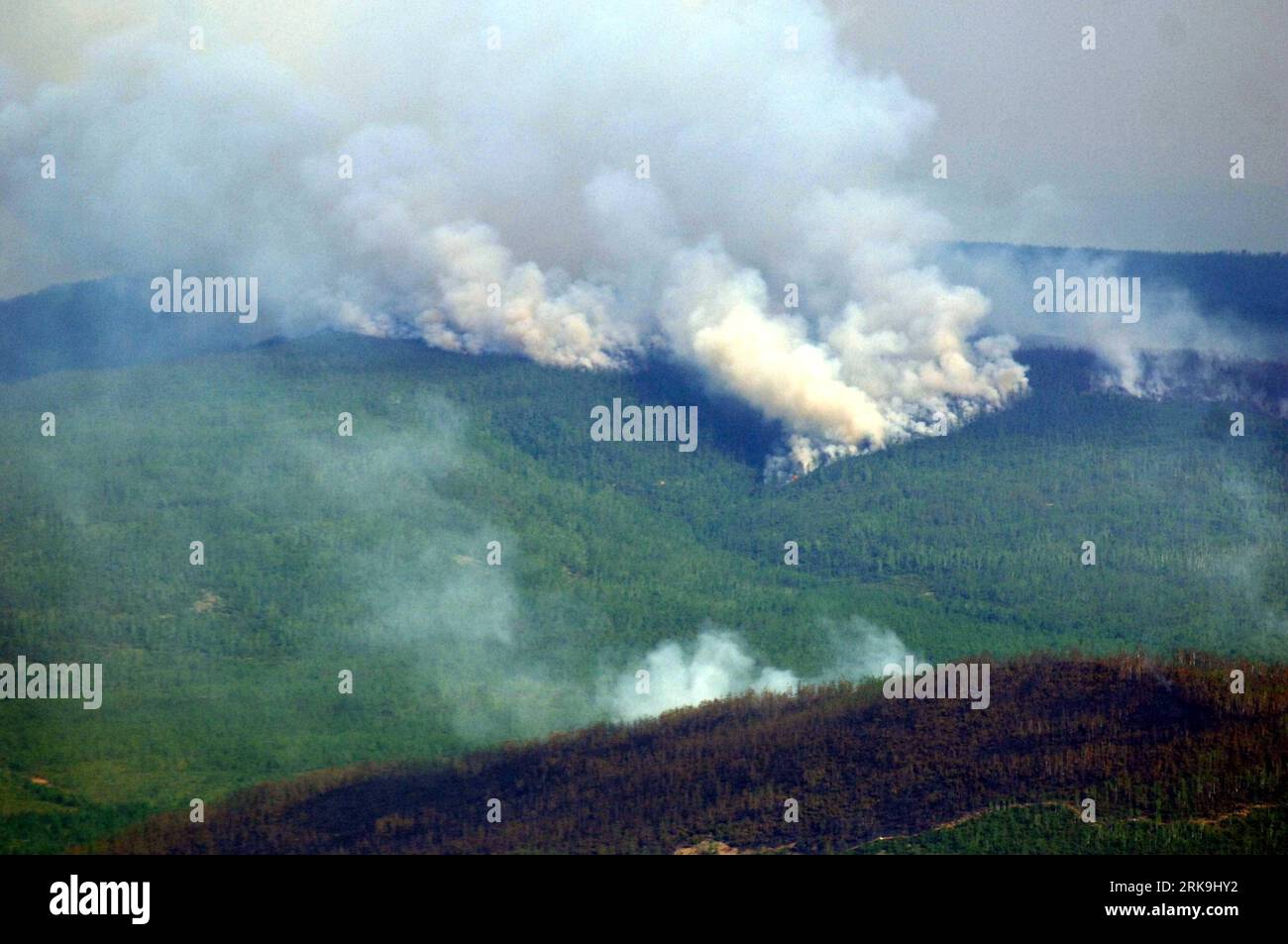 Luftbild waldbrand rauch hires stock photography and images Alamy