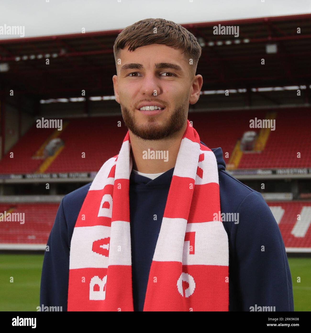 John McAtee signs on loan for Barnsley FC at Oakwell, Barnsley, United  Kingdom. 24th Aug, 2023. (Photo by James Heaton/News Images) in Barnsley,  United Kingdom on 8/24/2023. (Photo by James Heaton/News Images/Sipa