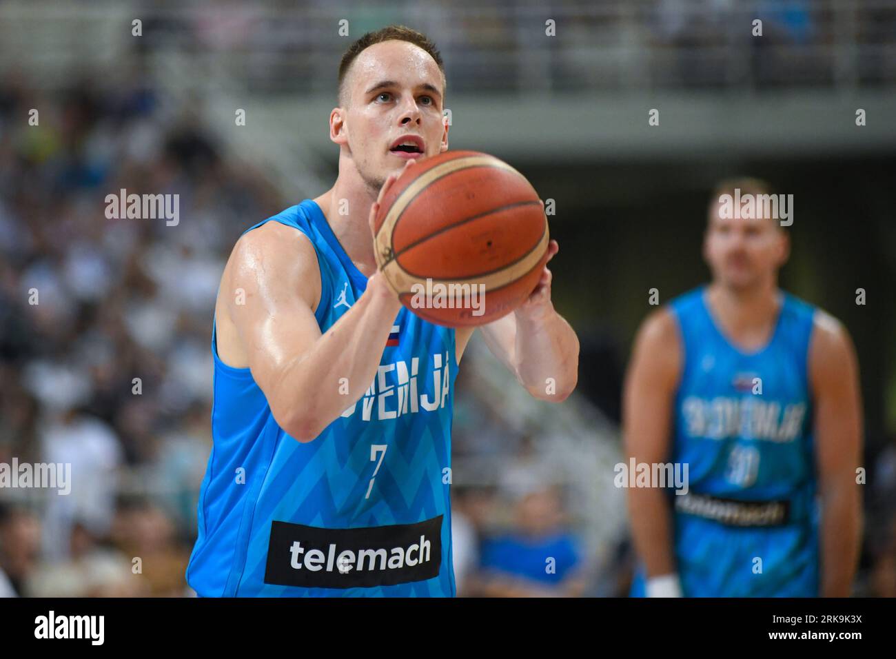 Klemen Prepelic (Slovenia Basketball National Team) Stock Photo