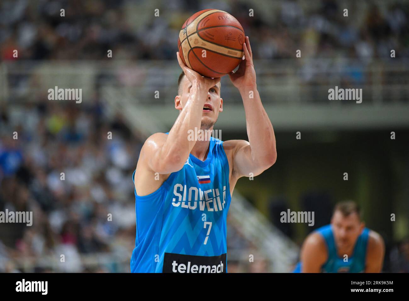 Klemen Prepelic (Slovenia Basketball National Team) Stock Photo