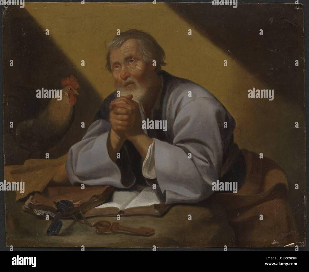 Der reuige Petrus 1646 by Johann Ulrich Loth Stock Photo Alamy