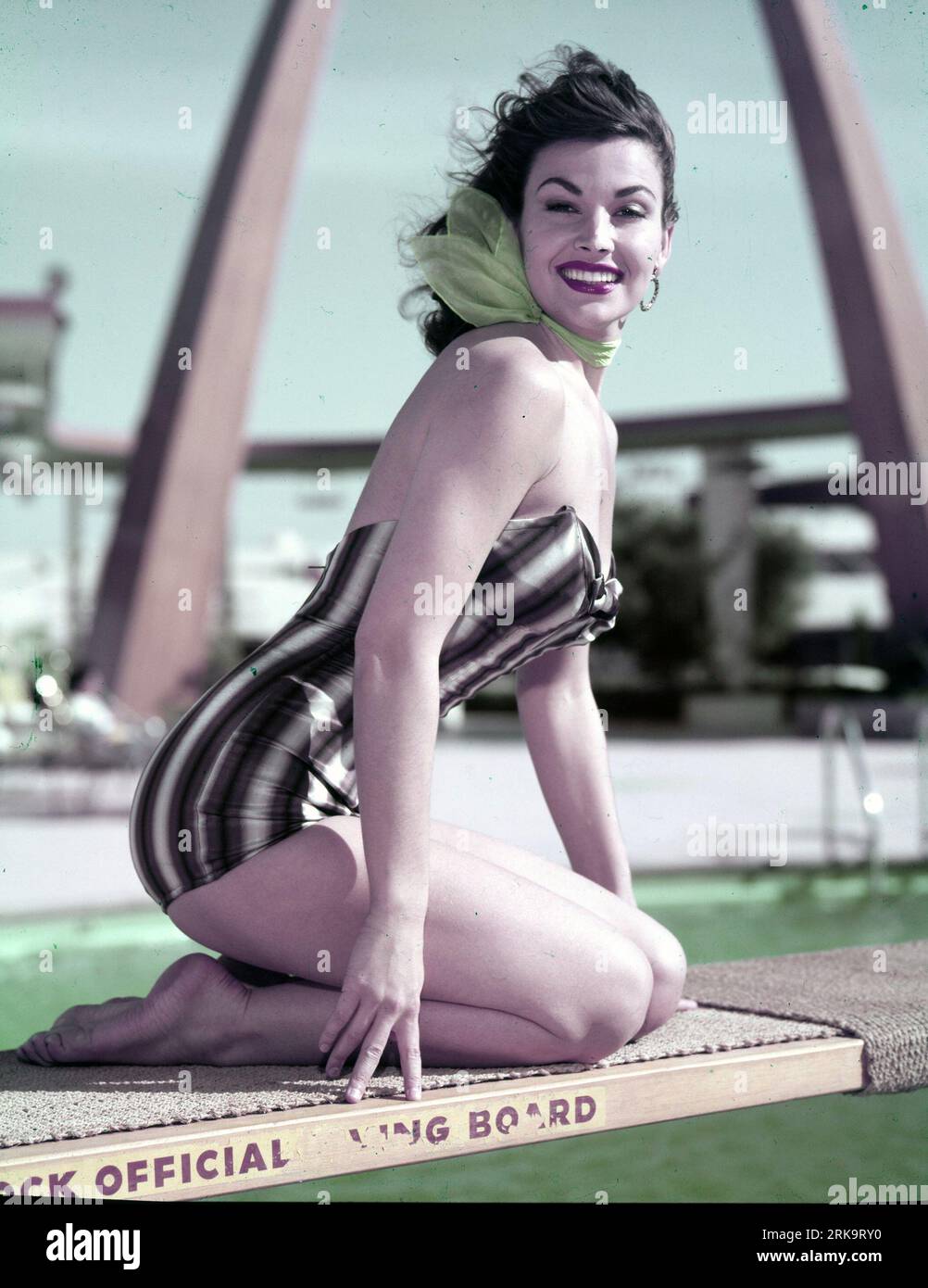 Bathing suit 1950's hi-res stock photography and images - Page 2 - Alamy