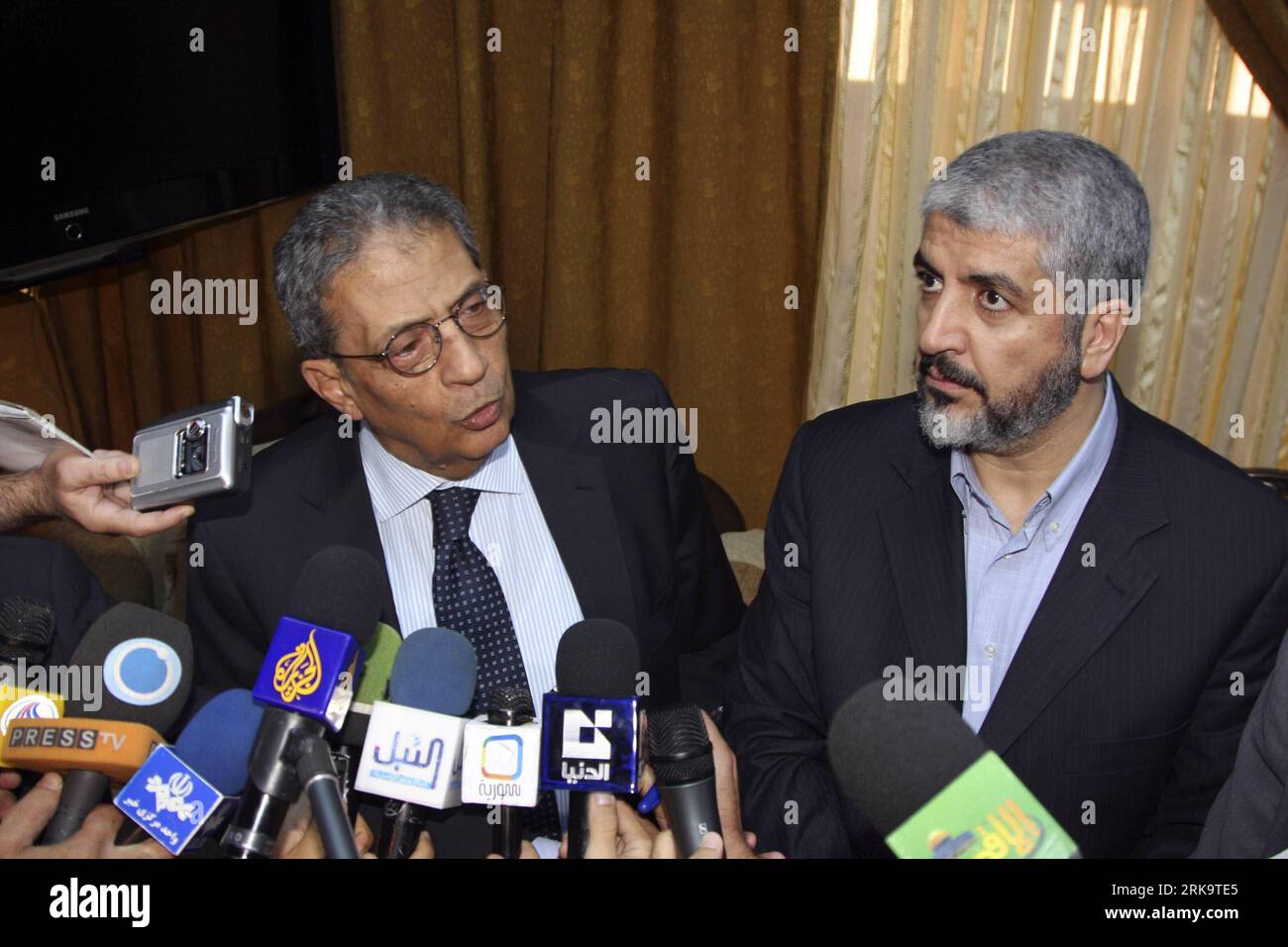 Amr moussa l hi-res stock photography and images - Alamy