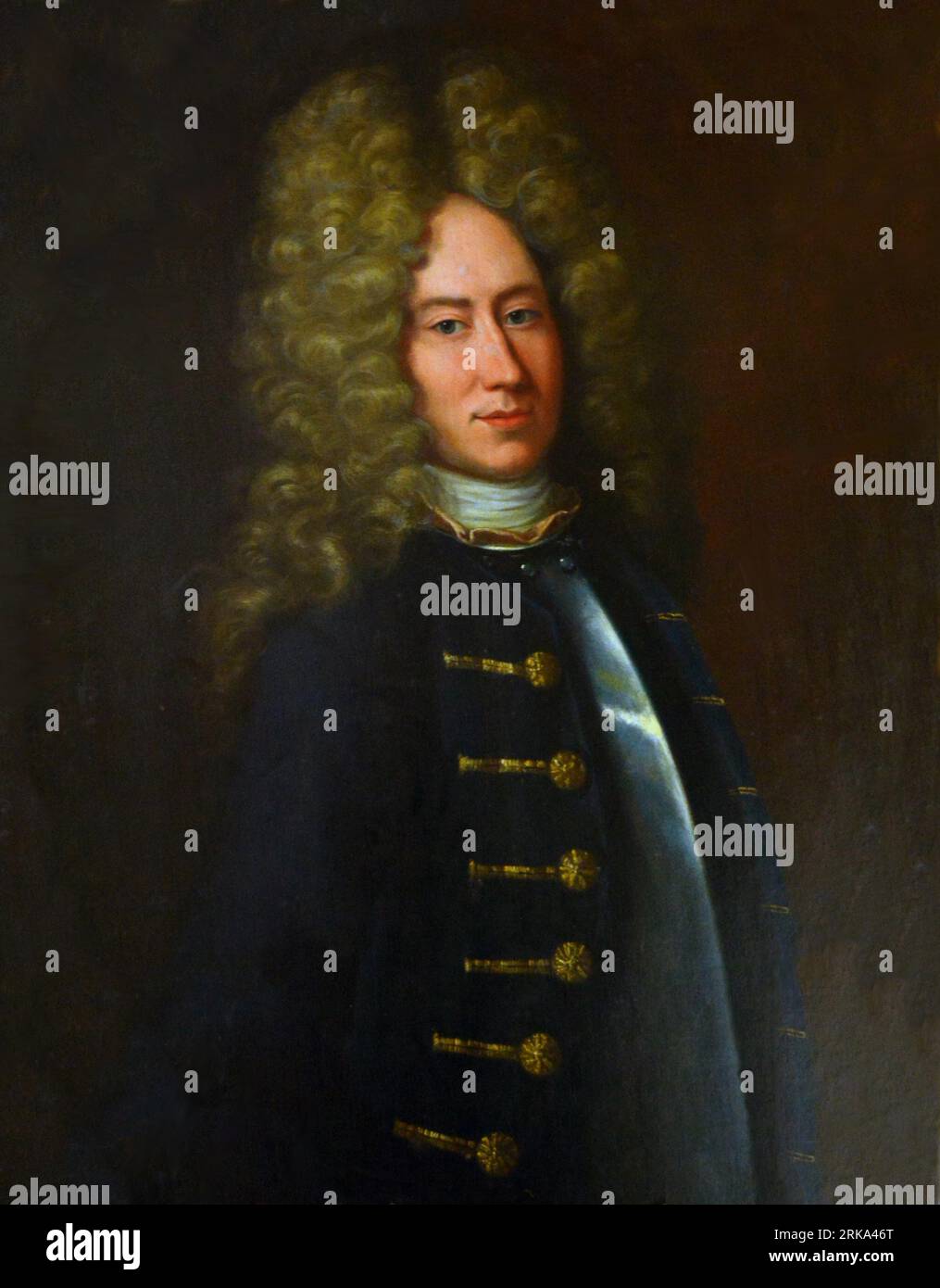 Henrik Magnus Buddenbrock, 1685-1743 before 1724 by Johan Starbus Stock Photo