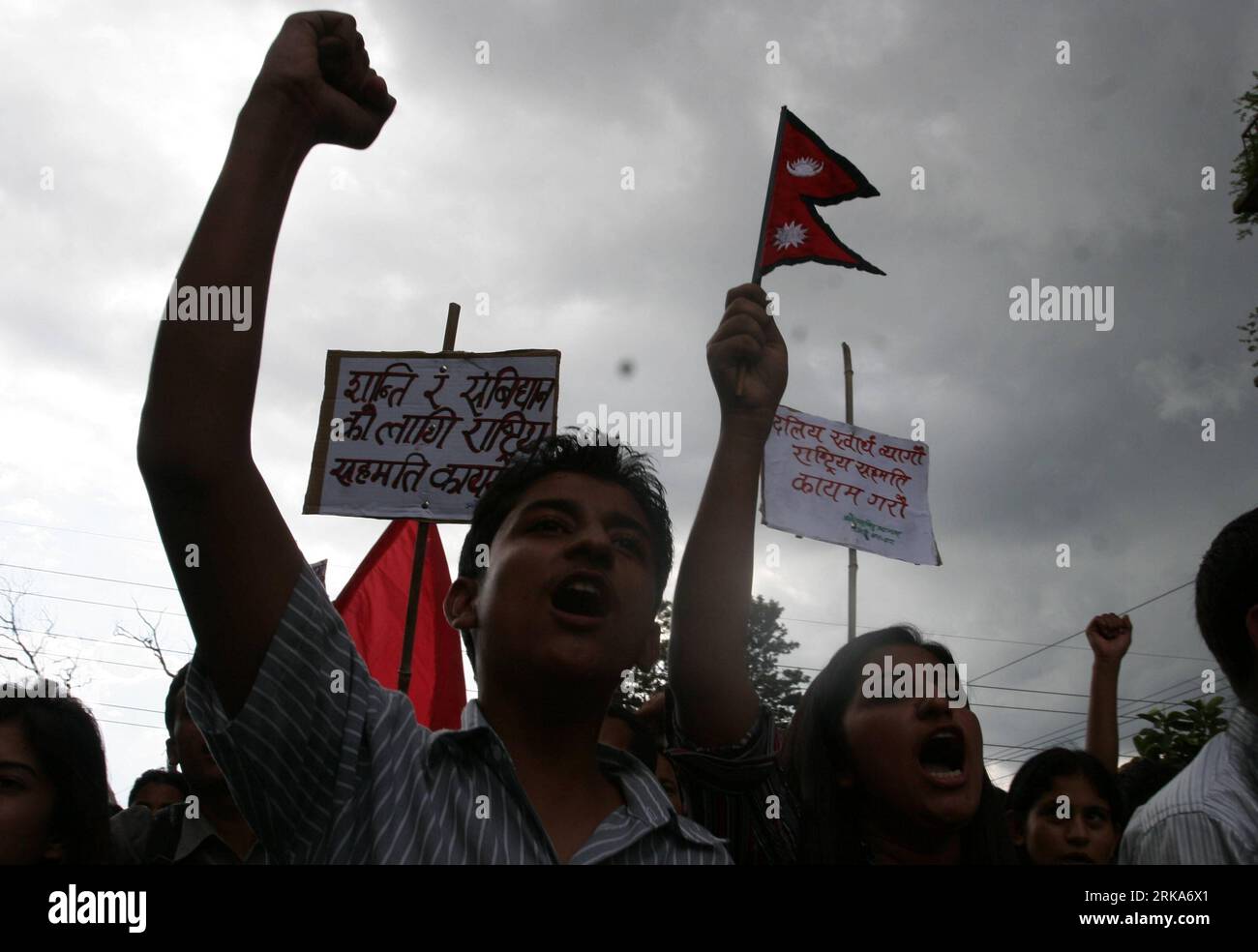 Rally in nepal hi-res stock photography and images - Page 12 - Alamy
