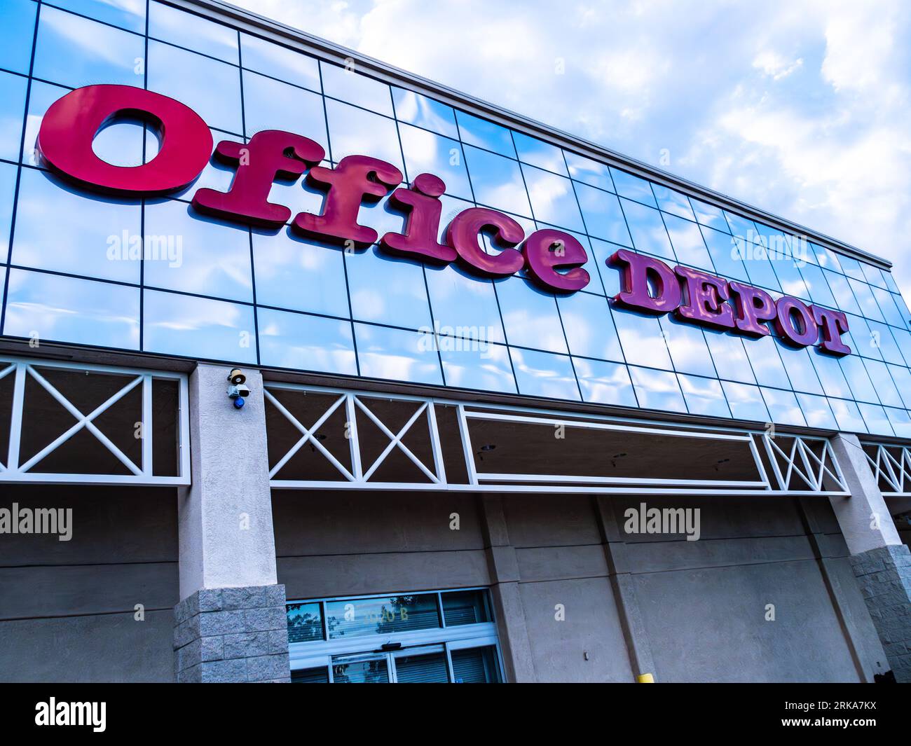 An Office Depot Store in Modesto California USA Stock Photo Alamy