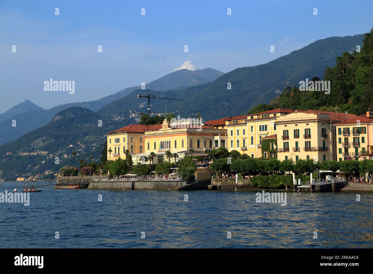 Bellagio town, Lake Como (Lago di Como), Italy Stock Photo