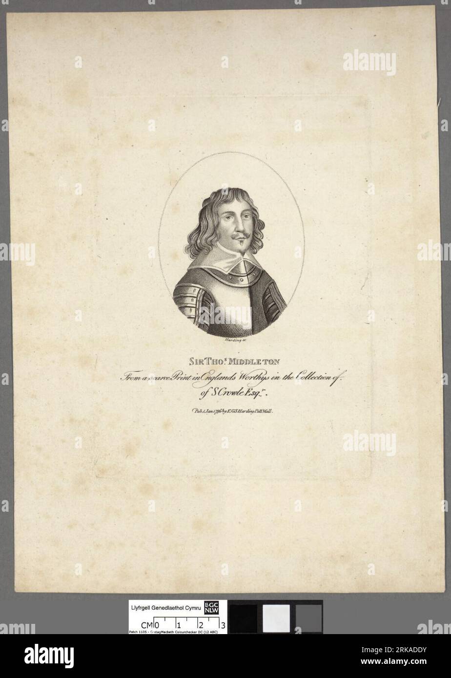 Thos. Middleton 1796 by Edward Harding Stock Photo - Alamy