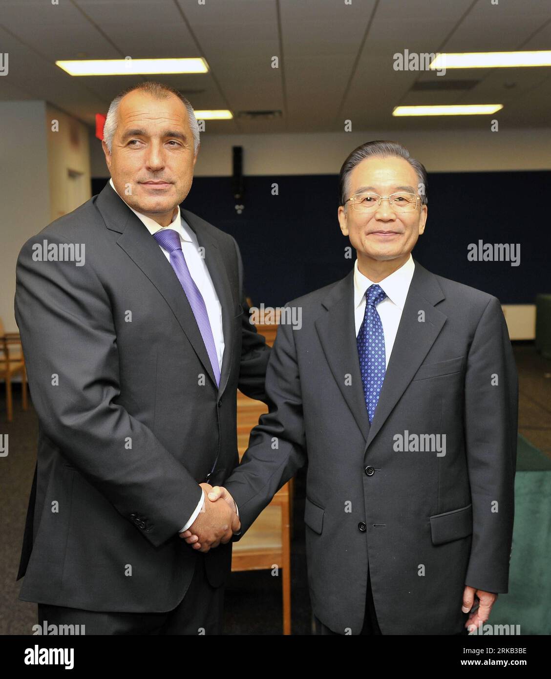 Prime minister boyko borissov hi-res stock photography and images