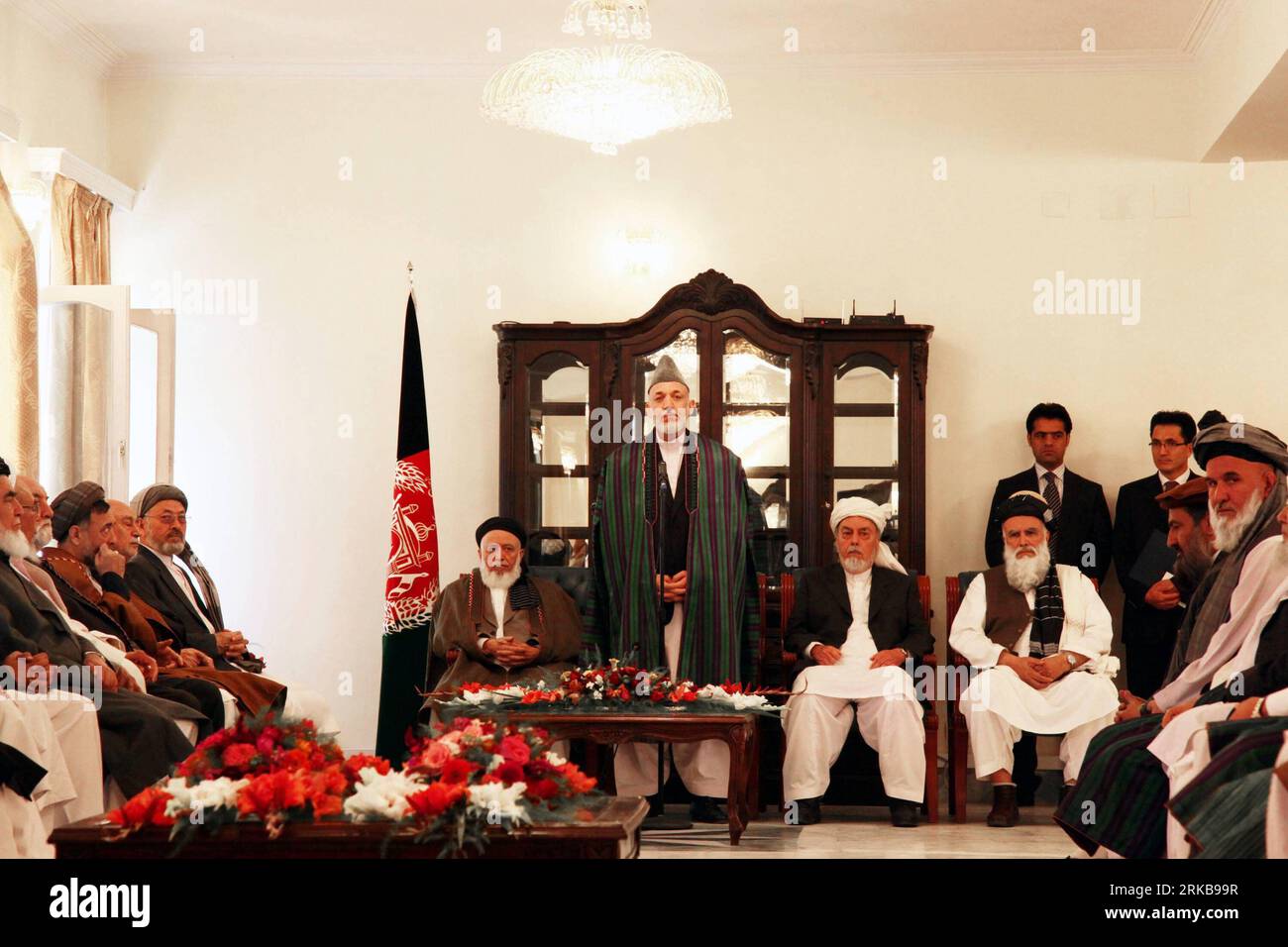 Afghan high peace council hi-res stock photography and images - Alamy