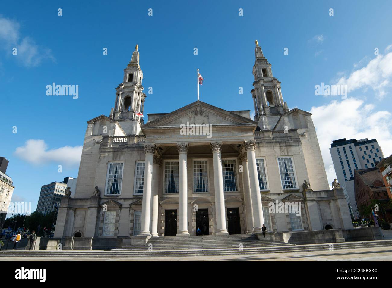 Leeds city council building, Leeds, Yorkshire, United Kingdom Stock