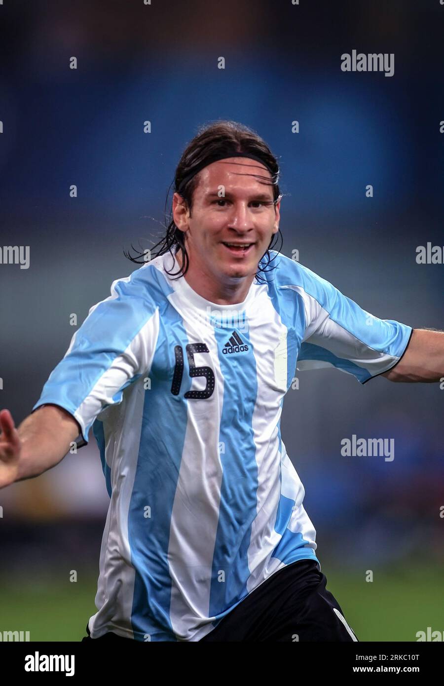 Argentina's top goal scorers' jerseys