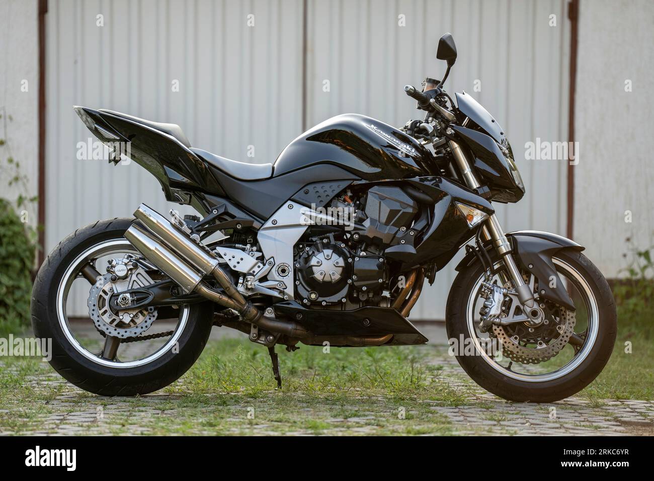 Kawasaki motorcycle engine hi-res stock photography and images - Page 2 -  Alamy