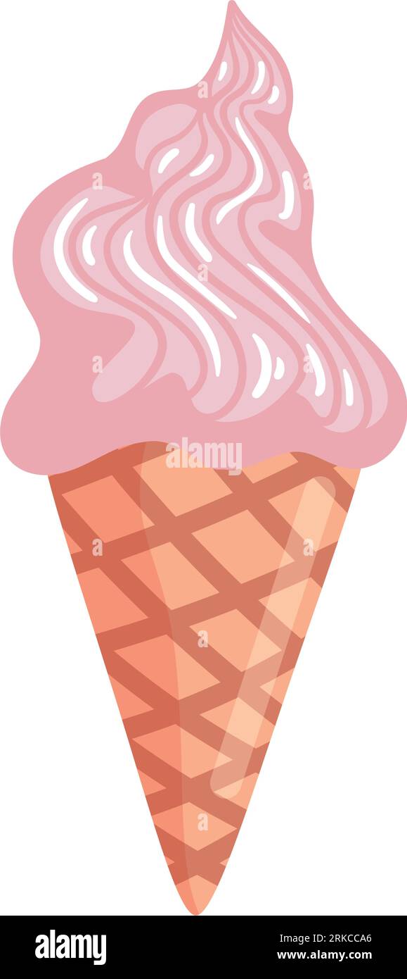 ice cream cone icon Stock Vector Image & Art - Alamy