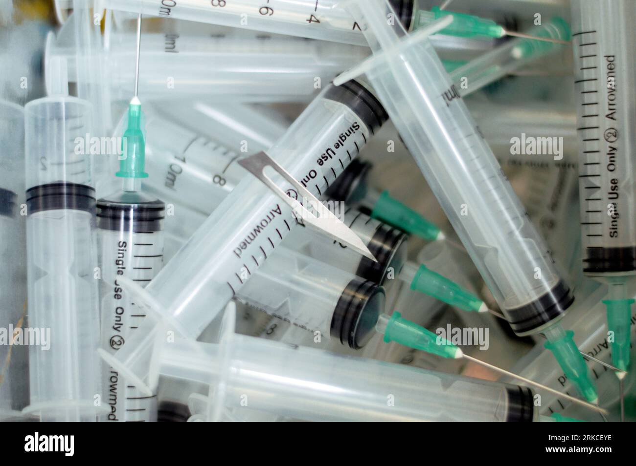 Cairo, Egypt, August 17 2023 the interior of a safety box with a pile