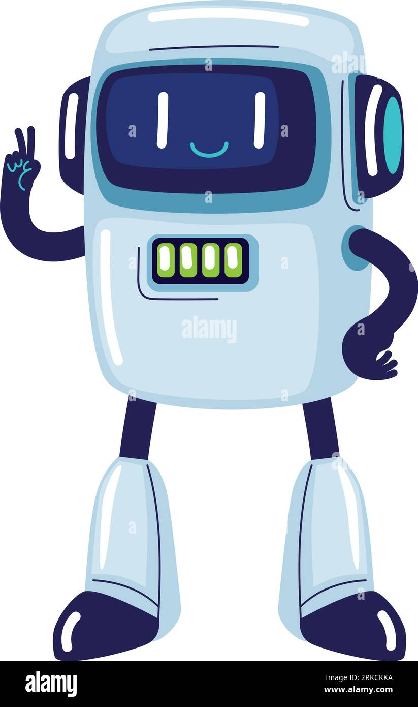 robot ai technology character icon Stock Vector Image & Art - Alamy