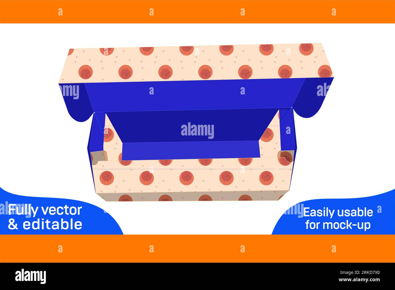 PVC Food service Wrap Plastic Film Roll or Food packaging box die line