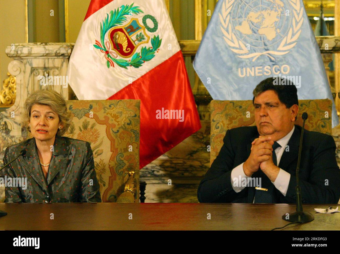 Alan garcia r hi-res stock photography and images - Alamy