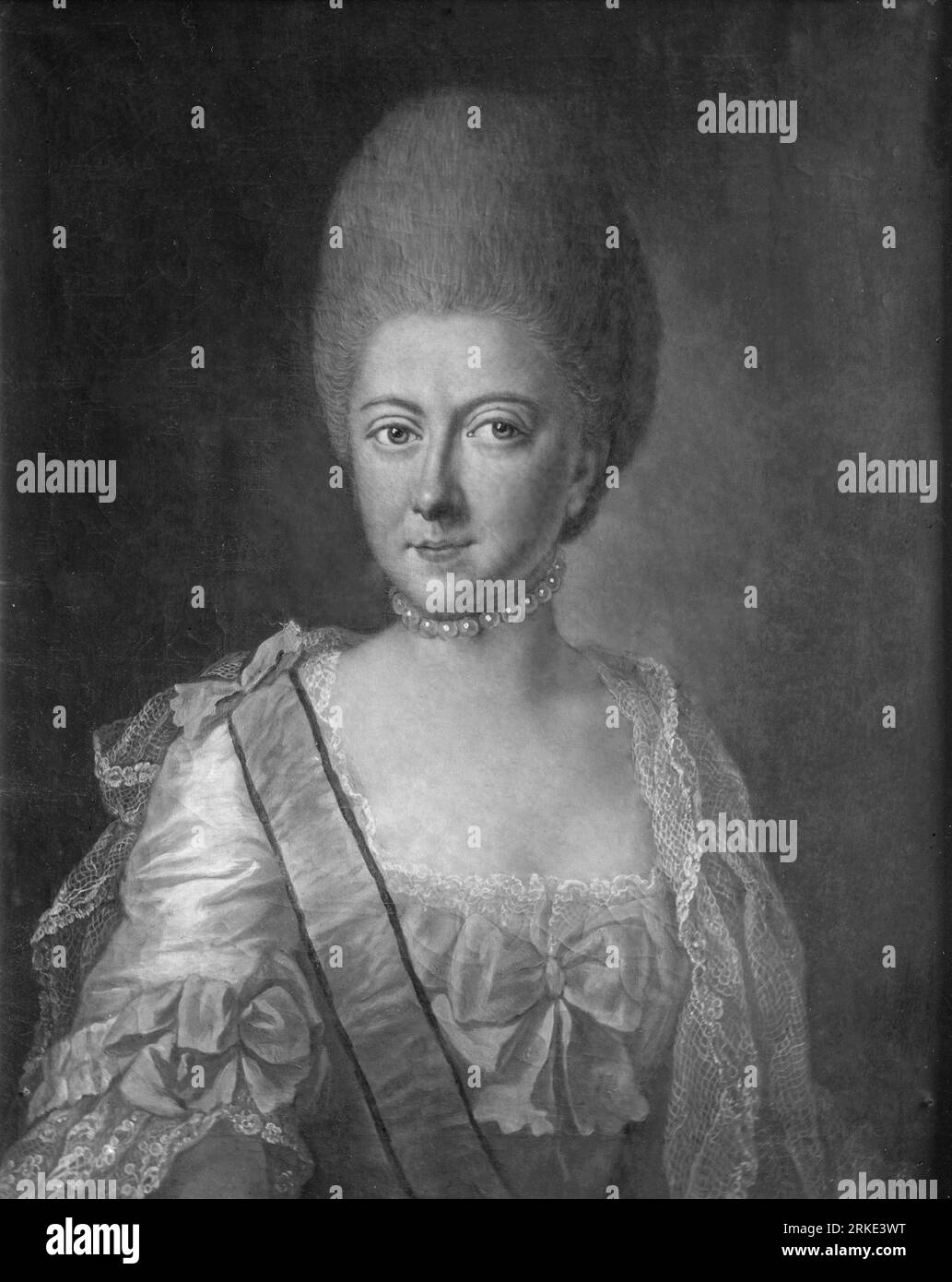 Augusta Dorotea, 17491810, Princess of Brunswick 1770 by Anna Rosina