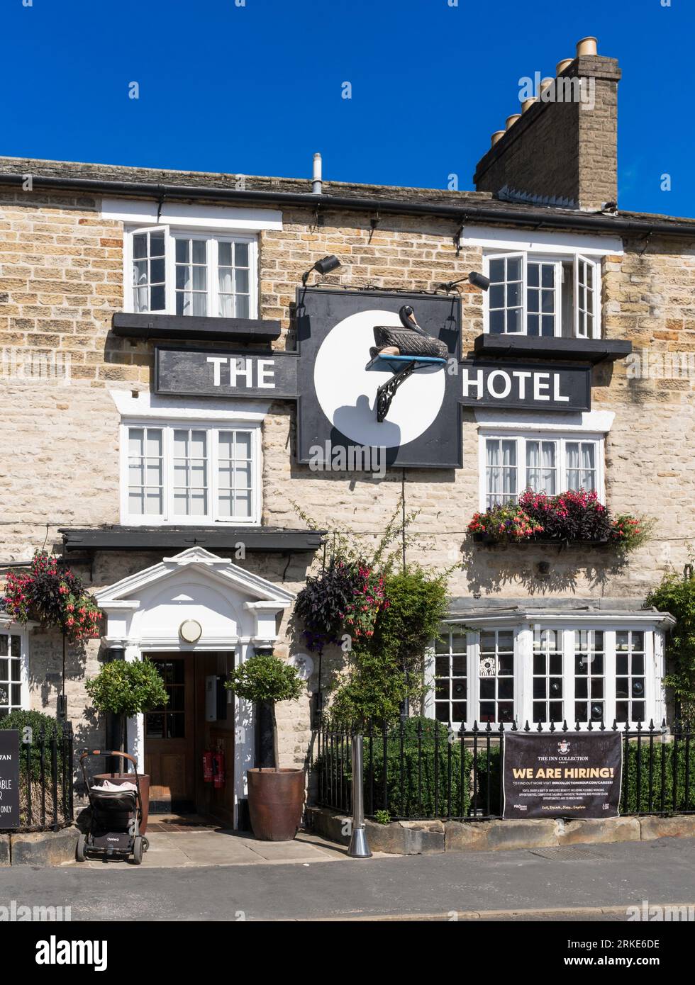 The Black Swan Hotel in Helmsley, North Yorkshire, England, UK Stock Photo