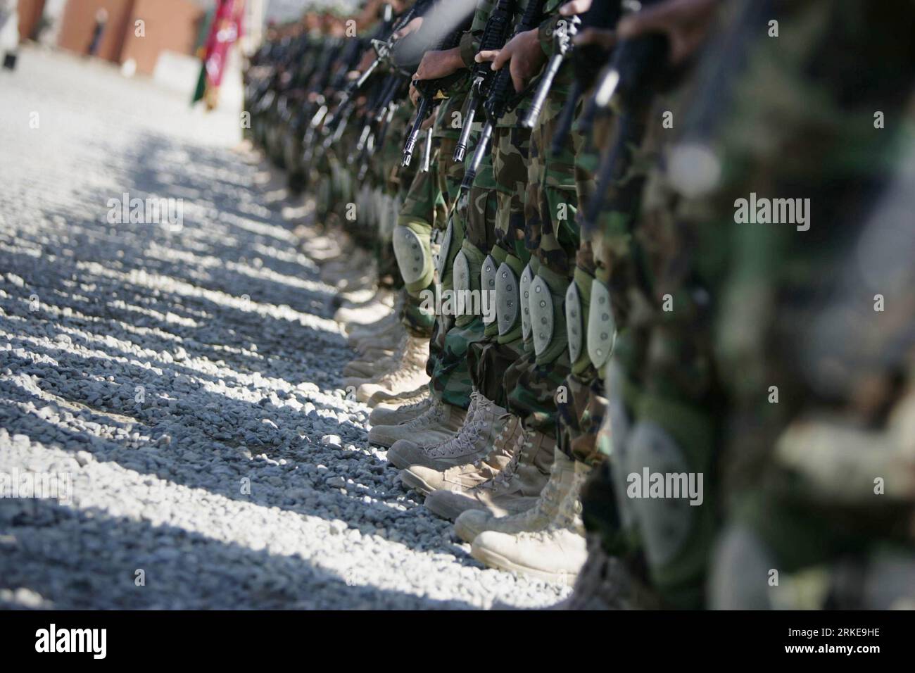 Afghan army commandos training hi-res stock photography and
