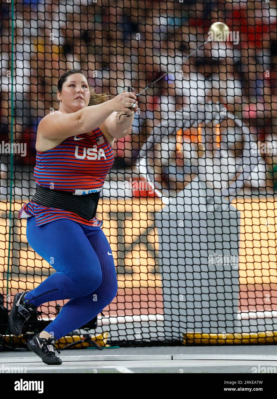 Budapest, Hungary. 24th Aug, 2023. DeAnna Price of the United States