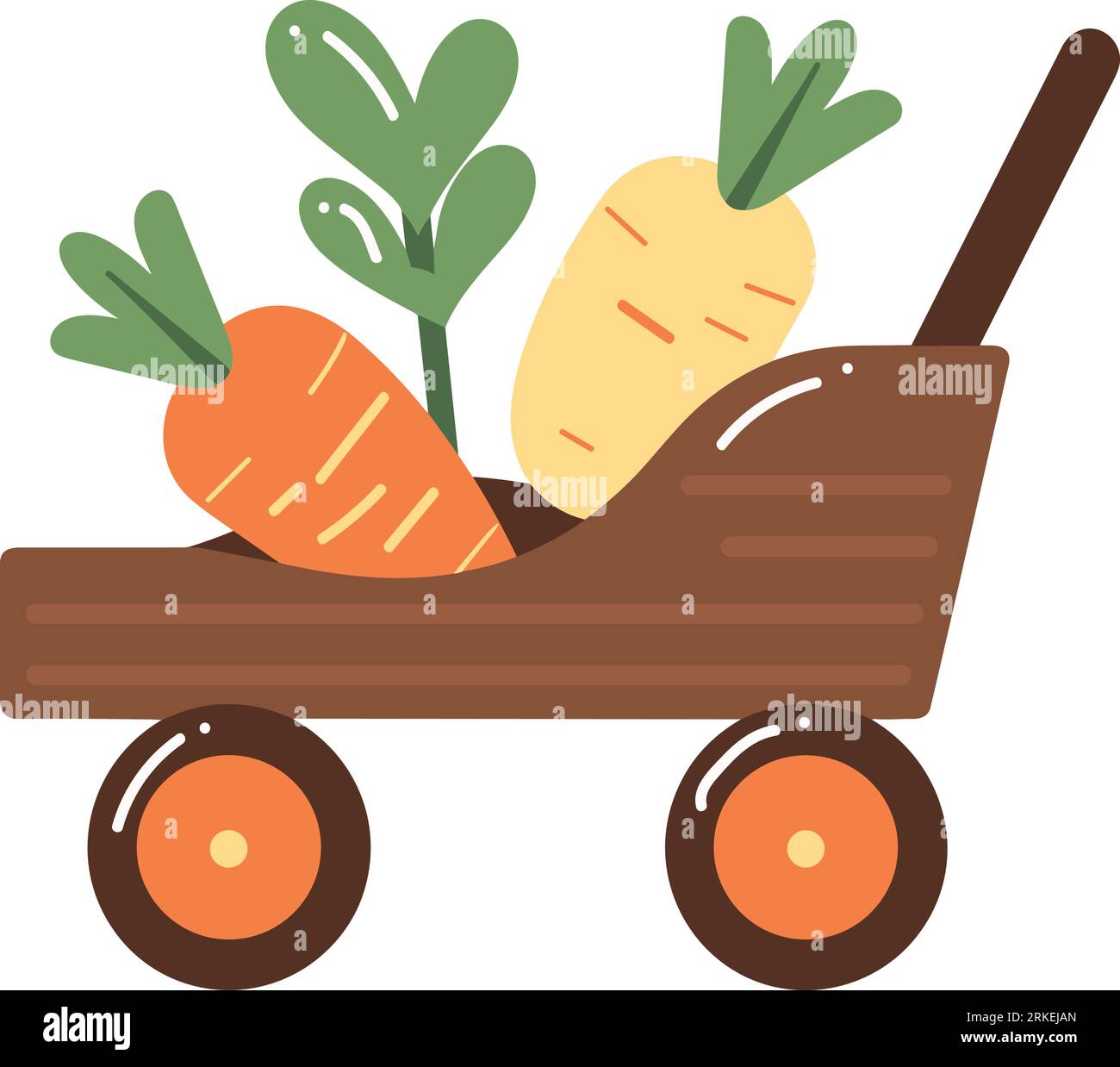 Hand drawn cart hi-res stock photography and images - Alamy