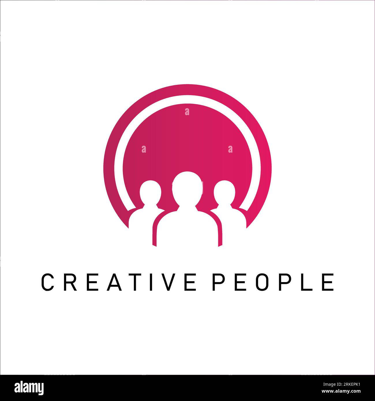 Adoption and community care Logo template vector icon Stock Vector