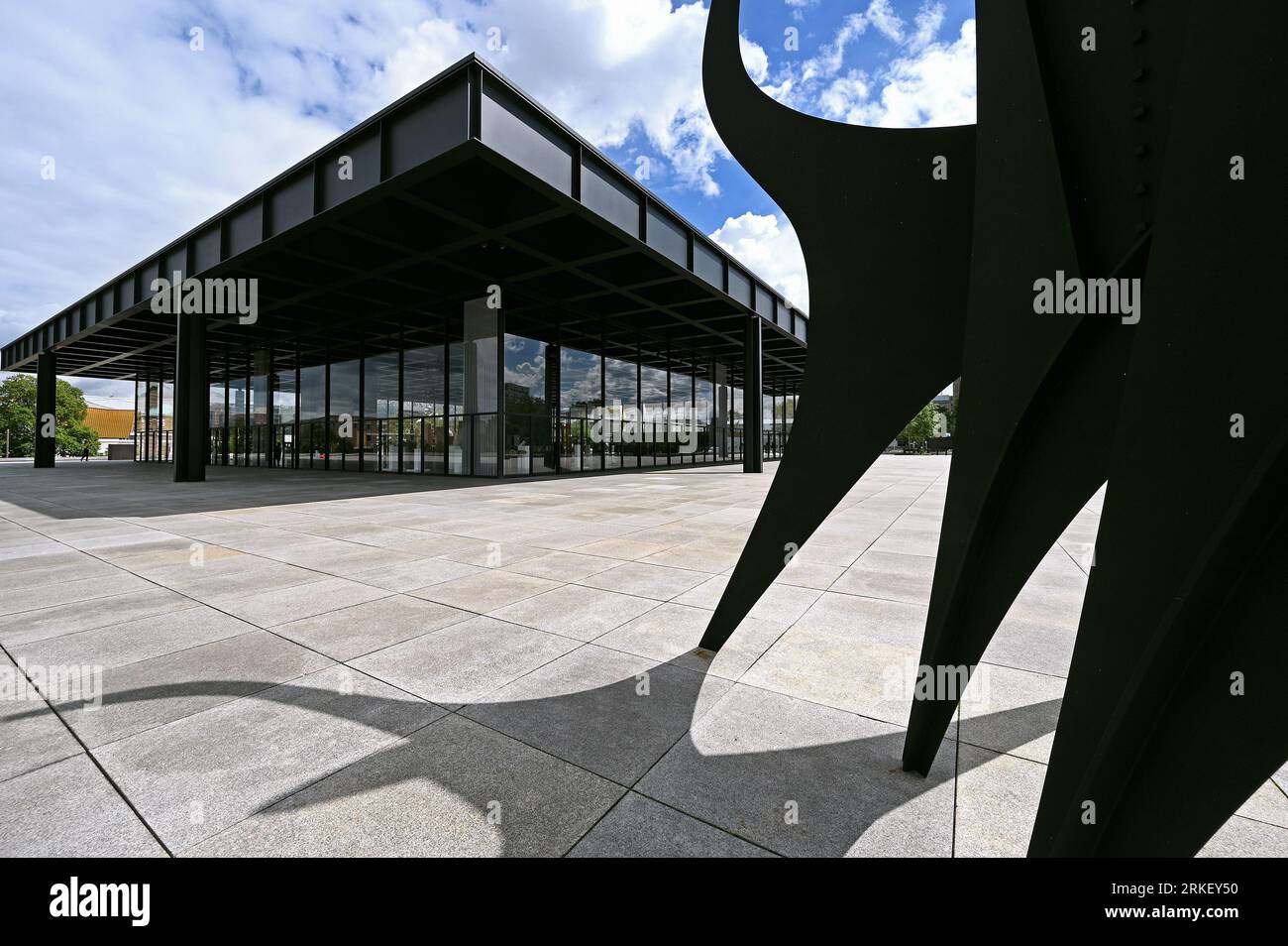 New National Gallery Berlin Stock Photo Alamy