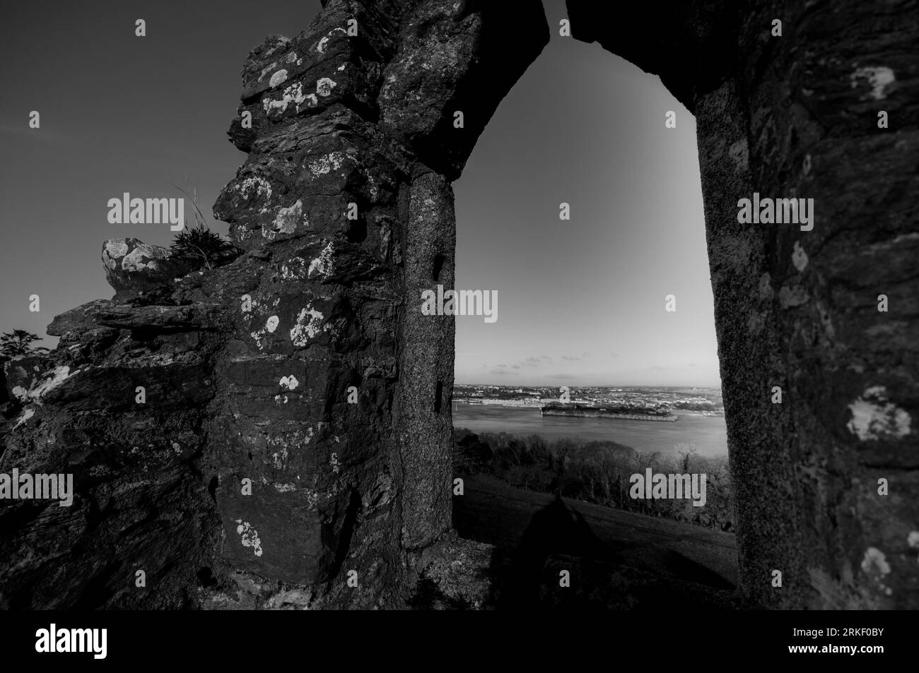 Folly at Mount Cornwall Stock Photo Alamy