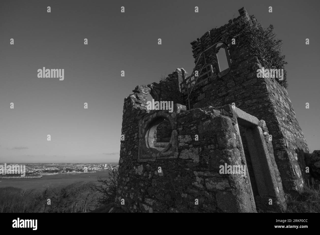 Folly at Mount Cornwall Stock Photo Alamy