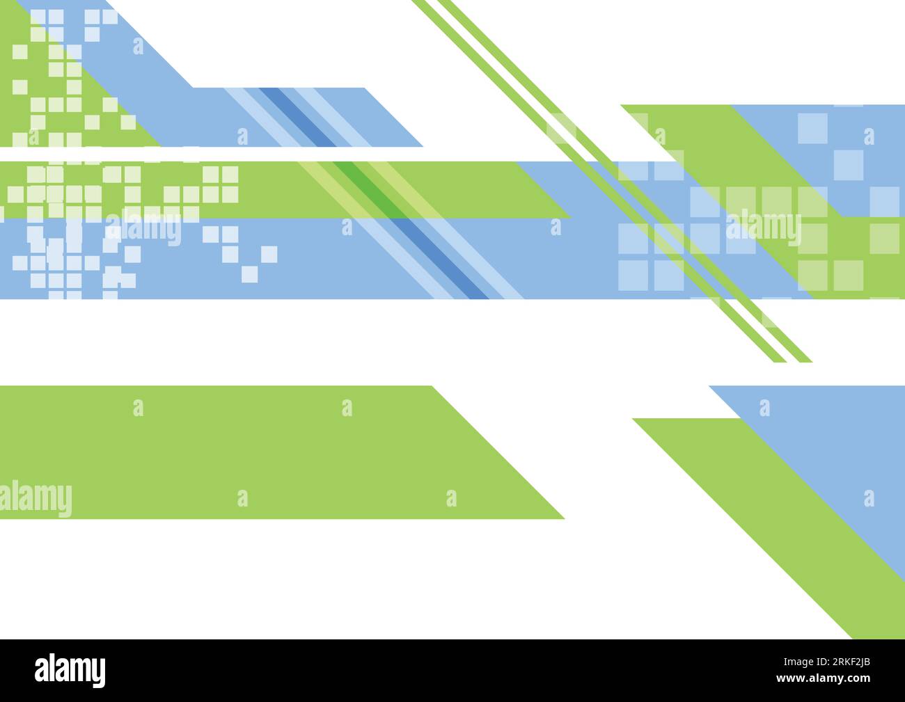 Green and blue flat minimal technology background. Vector geometric ...