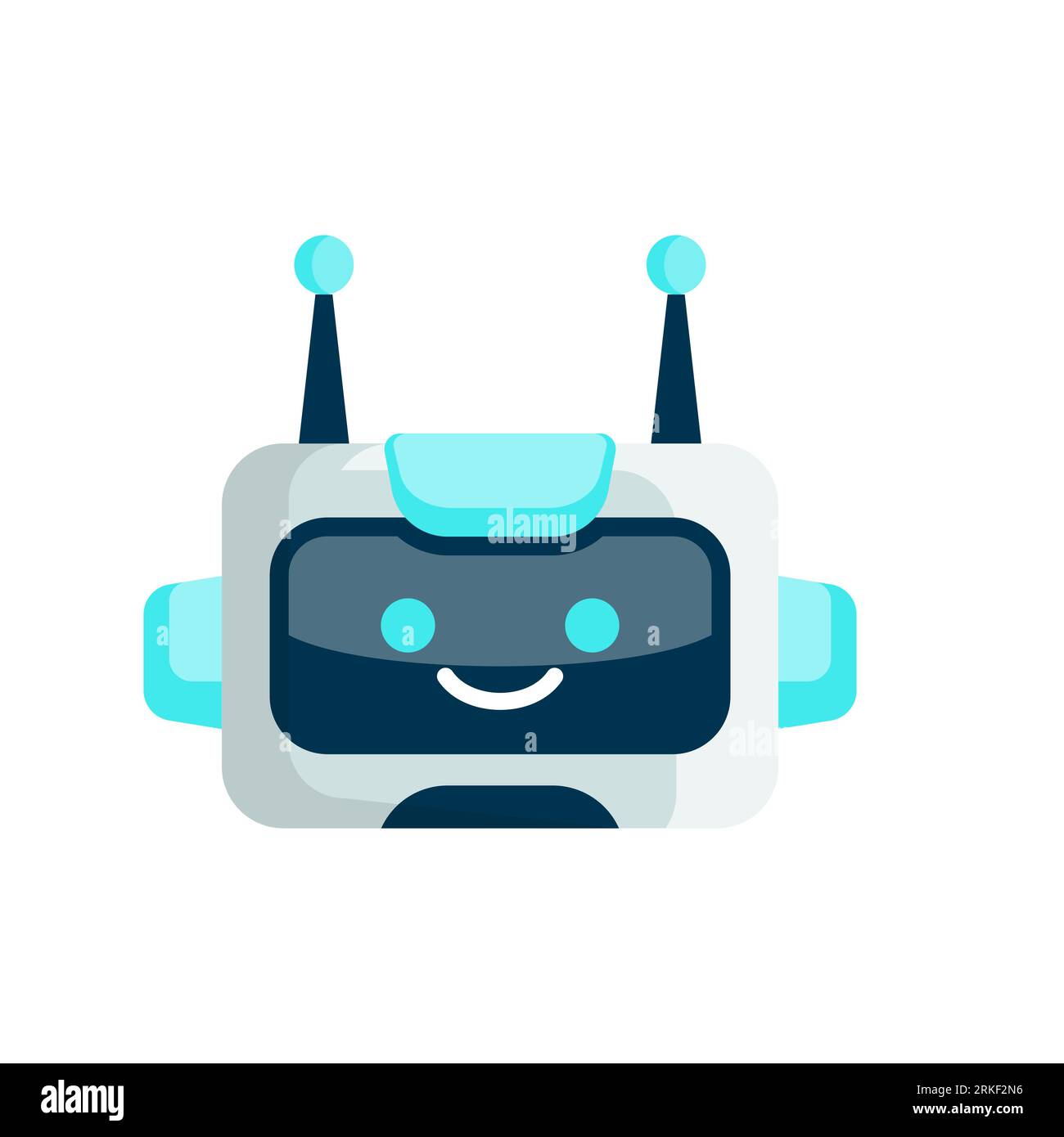 Happy face robot hi-res stock photography and images - Page 7 - Alamy