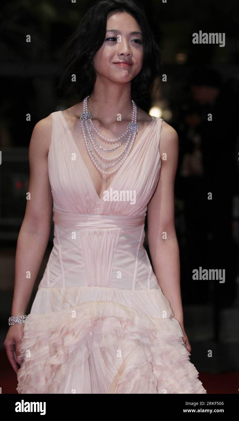 Chinese actress Tang Wei attends a premiere event for her