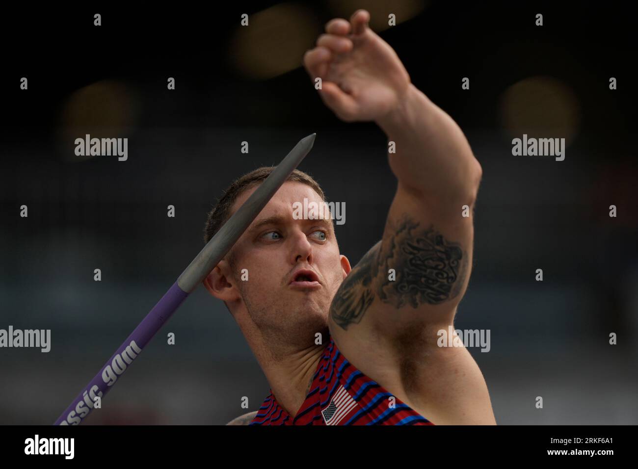 Capers Williamson, of the United States, makes an attempt in the Men's