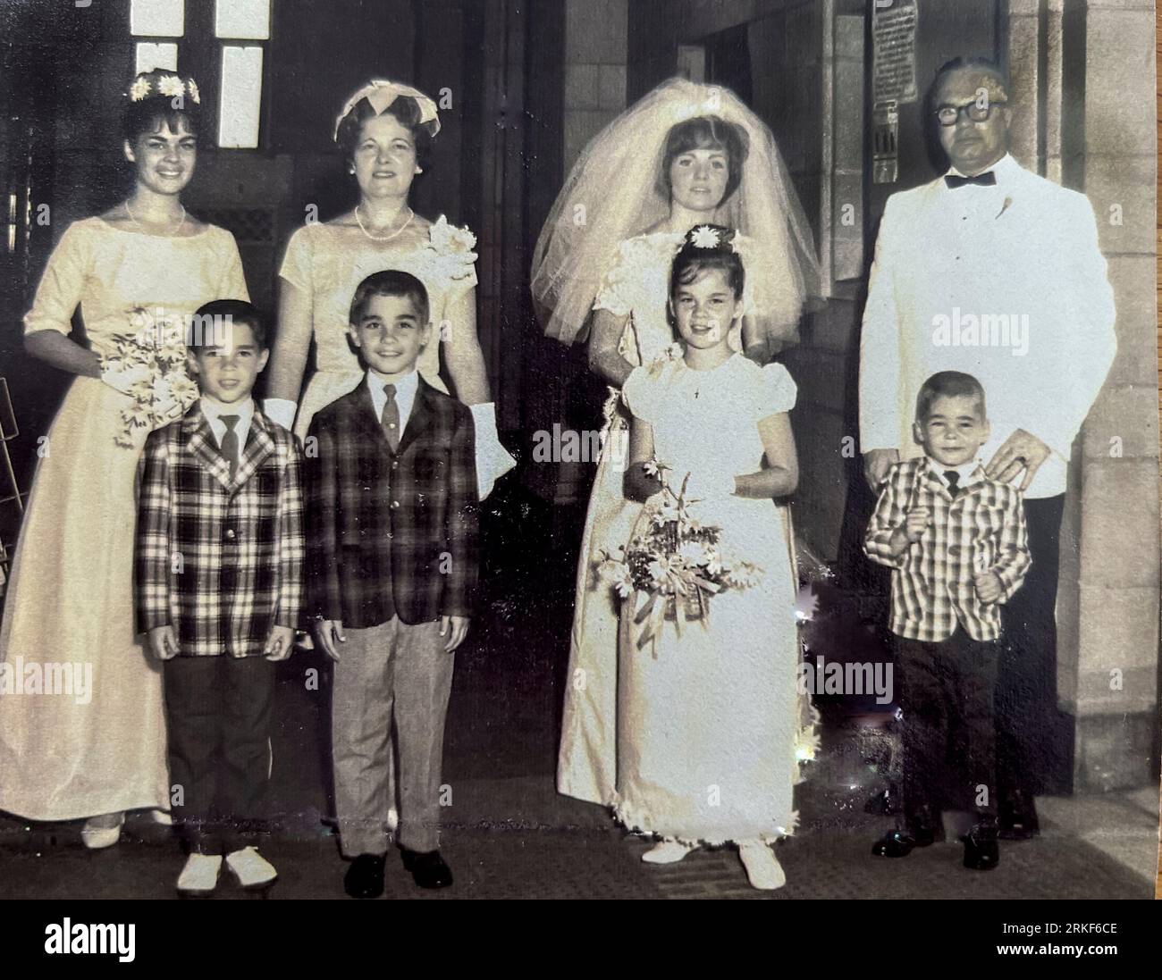 East Orange, New Jersey, USA, American Family Large Group Portrait