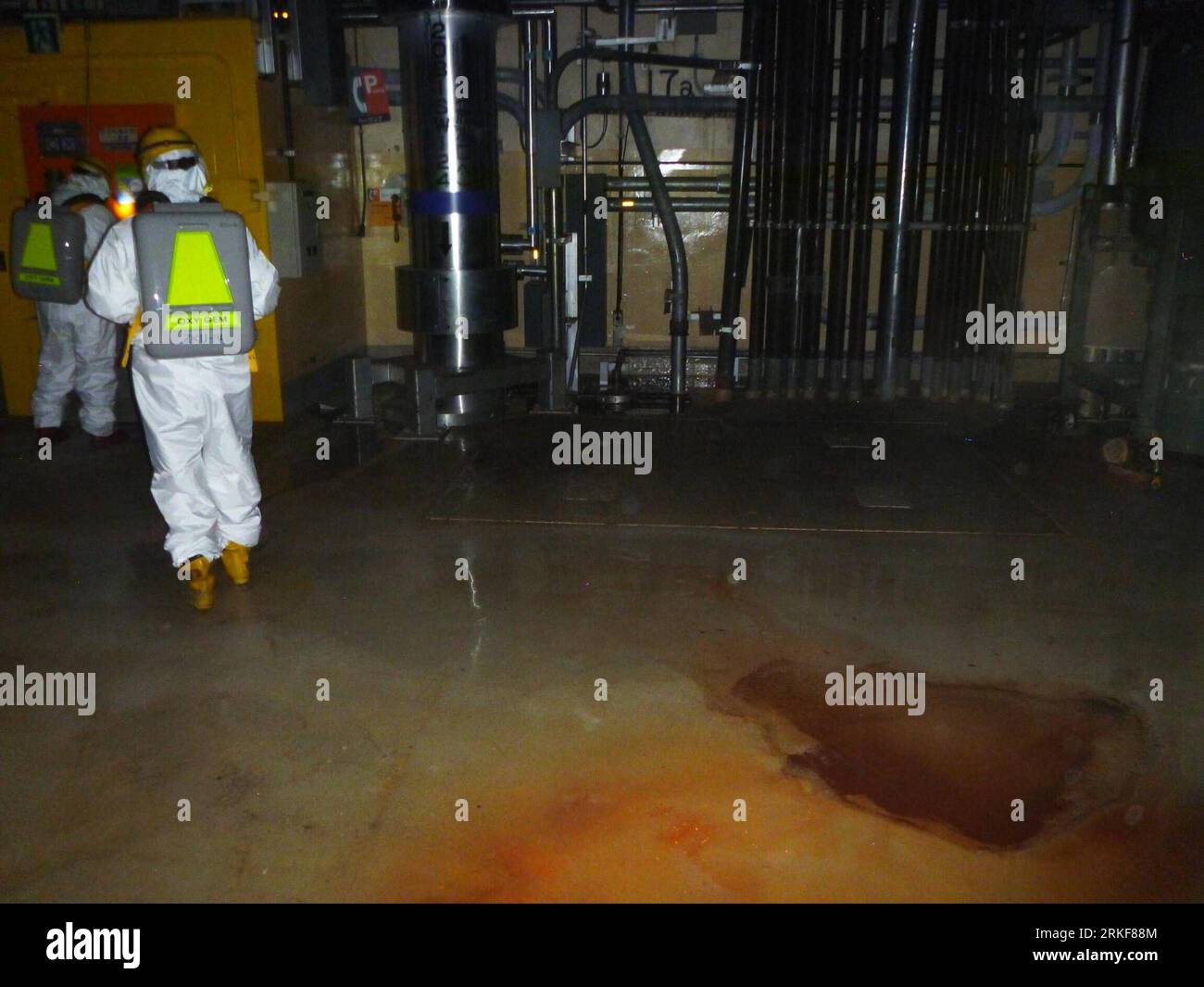 Fukushima nuclear plant explosion hi-res stock photography and