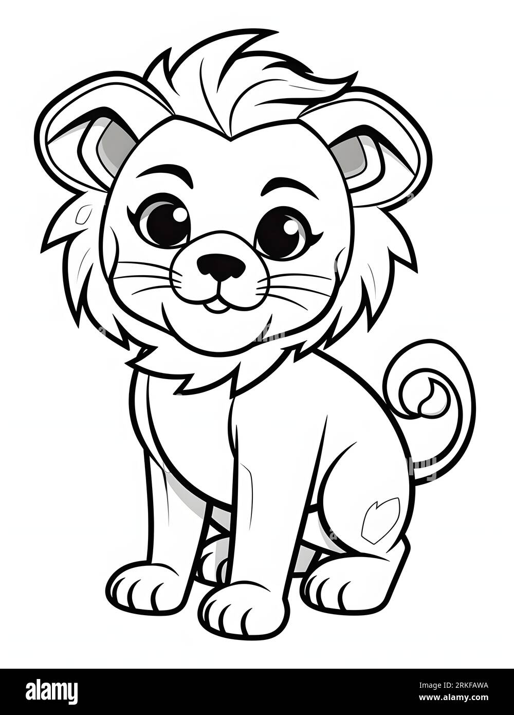 lion cub Drawing by Heidi Kriel | Saatchi Art