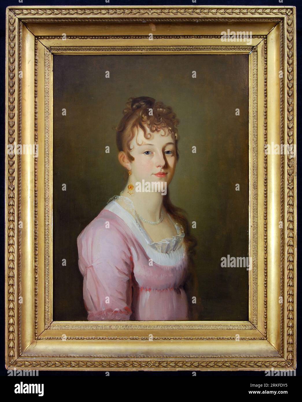 Portret van Petronella Christiina van der Koog op 13jarige leeftijd by