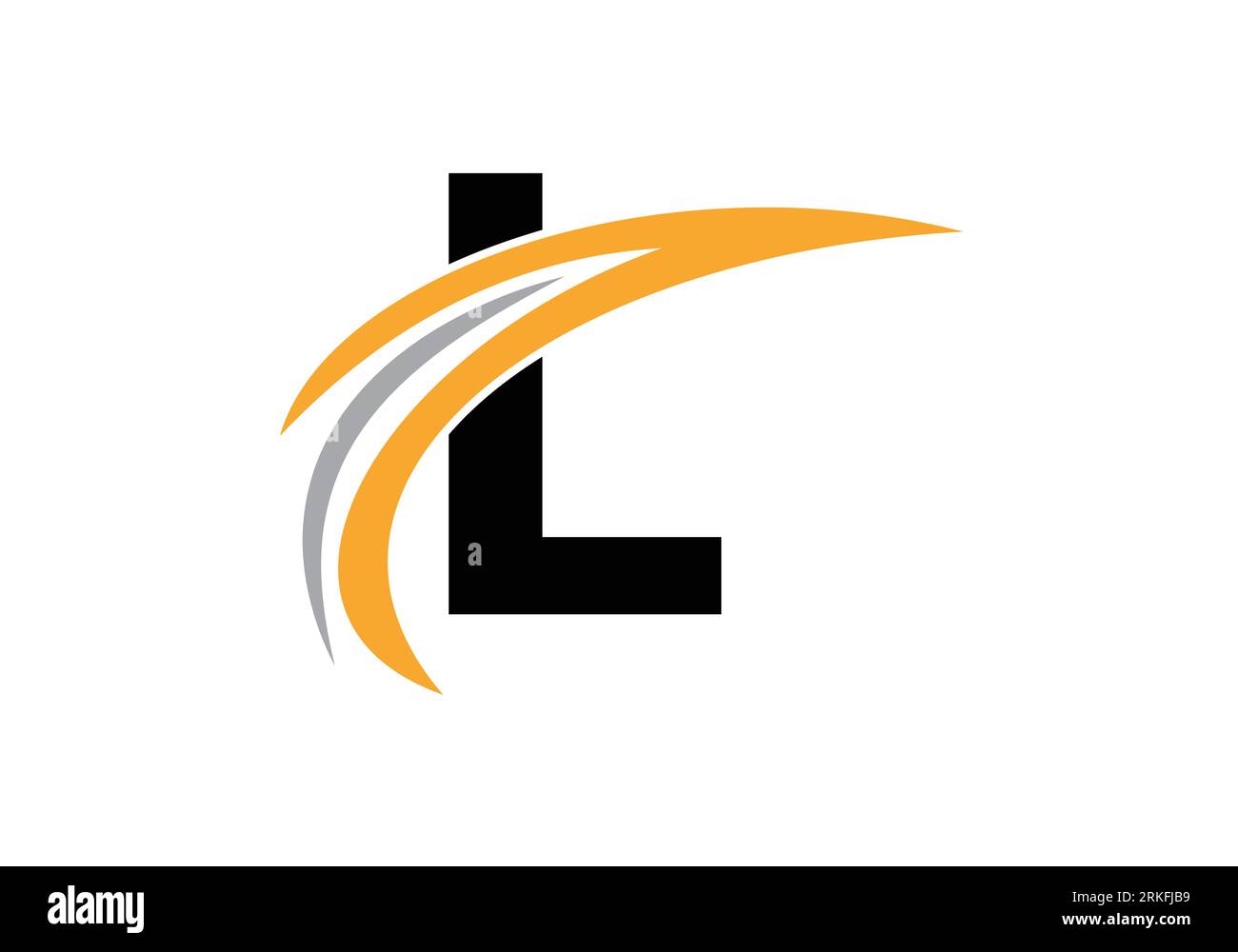 Initial L Letter Alphabet Logo Design In Vector Format. Logotype For Business And Company Identity Stock Vector