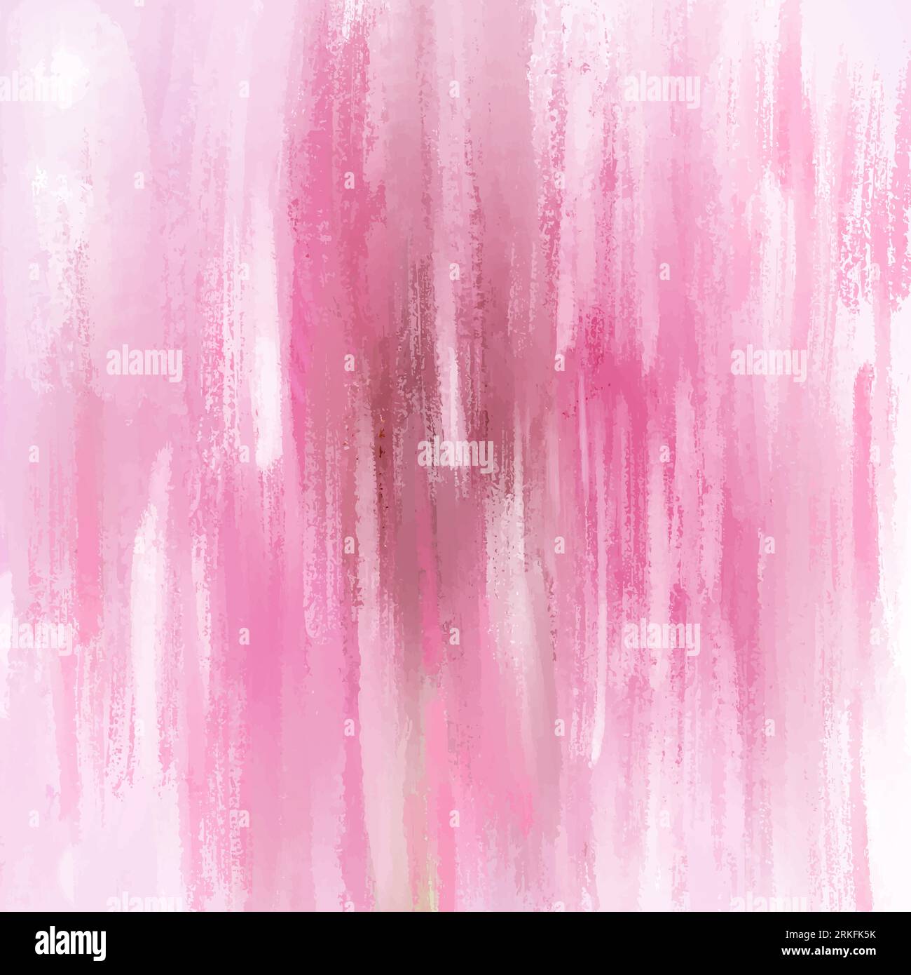 Pink abstract hand painted background design Stock Vector
