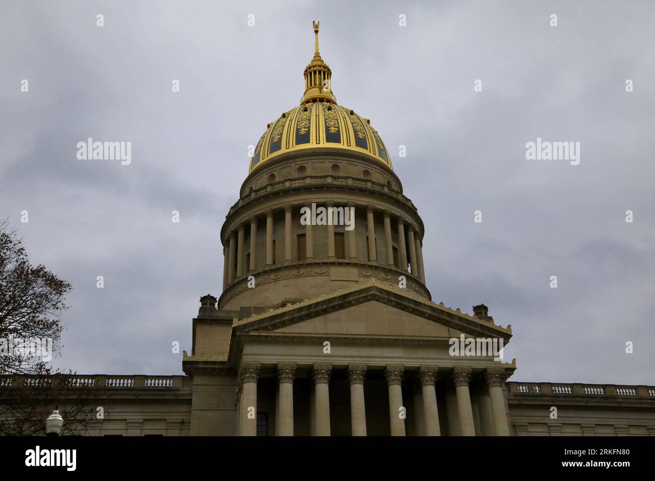 West Virginia State Capitol Located in Charleston, West Virginia Stock Photo